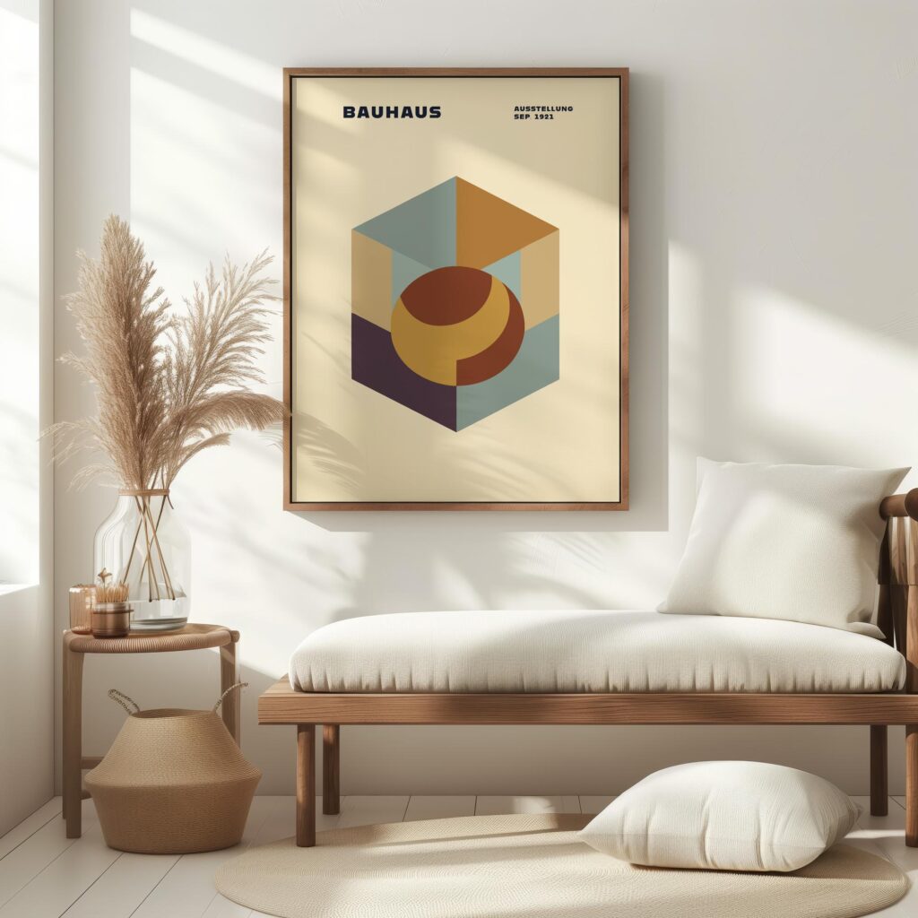 0088 bauhaus14 earth tones 3x4 5 mockup