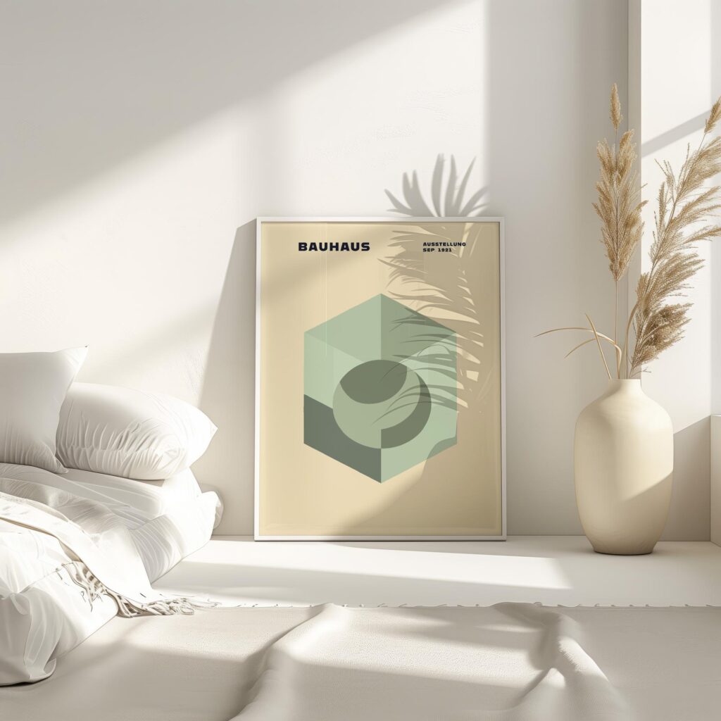 0089 bauhaus14 green 3x4 4 mockup