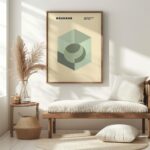 0089 bauhaus14 green 3x4 5 mockup