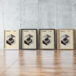 0091 bauhaus14 neutral 3x4 framed posters mockup