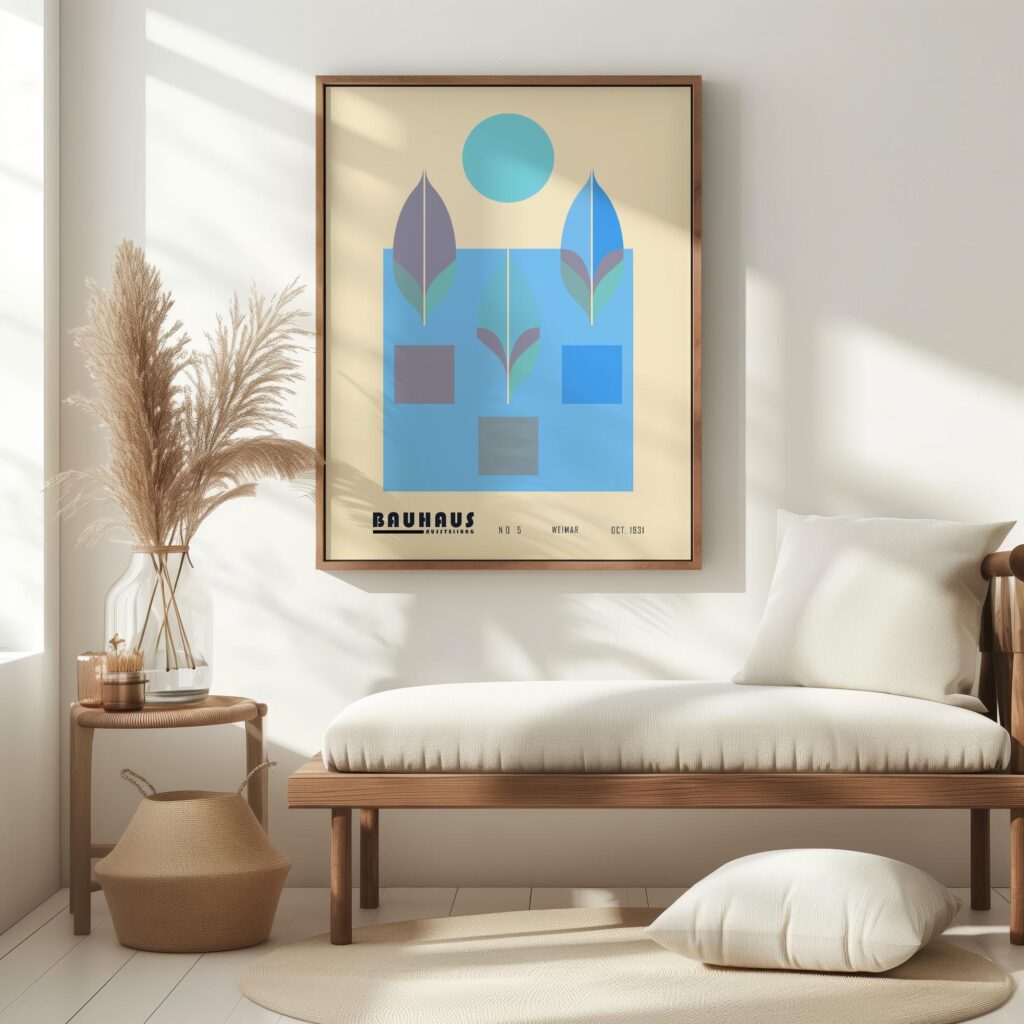 0094 bauhaus15 blue 3x4 5 mockup