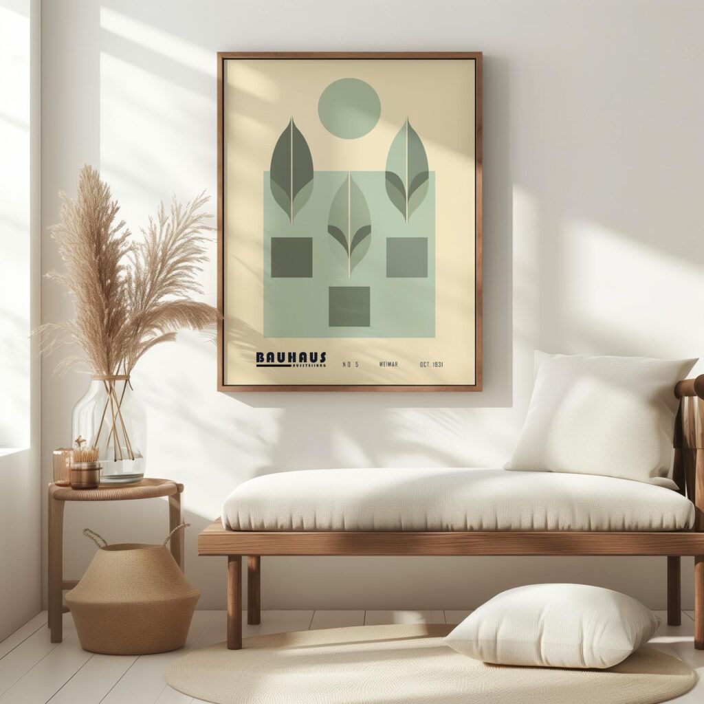 0096 bauhaus15 green 3x4 5 mockup