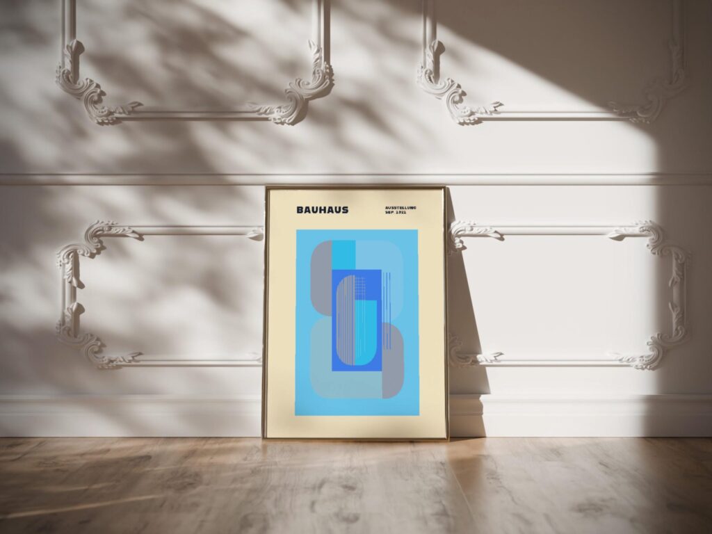 0110 bauhaus18 blue 3x4 video mockup