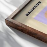 0115 bauhaus18 pink 3x4 close up dark wood mockup