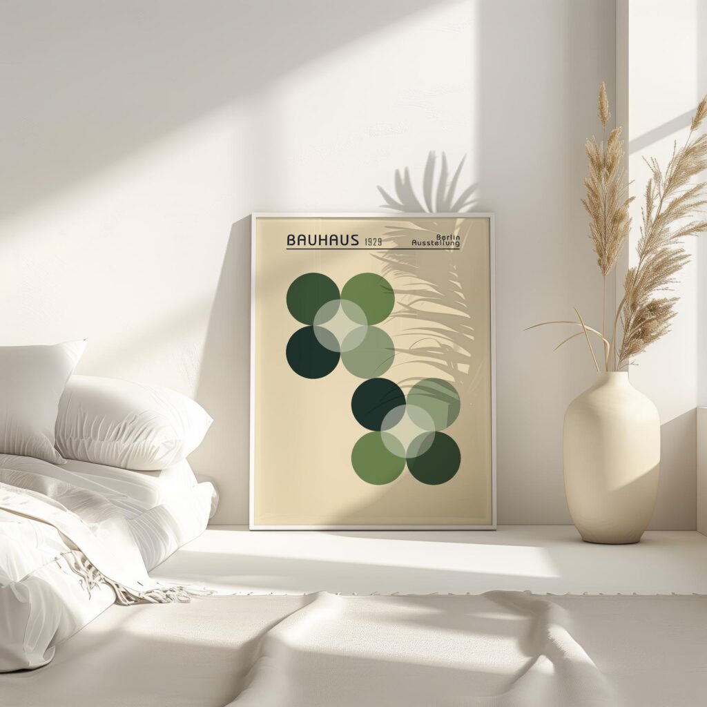 0119 bauhaus19 green 3x4 4 mockup