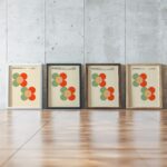 0125 bauhaus19 summer 3x4 framed posters mockup