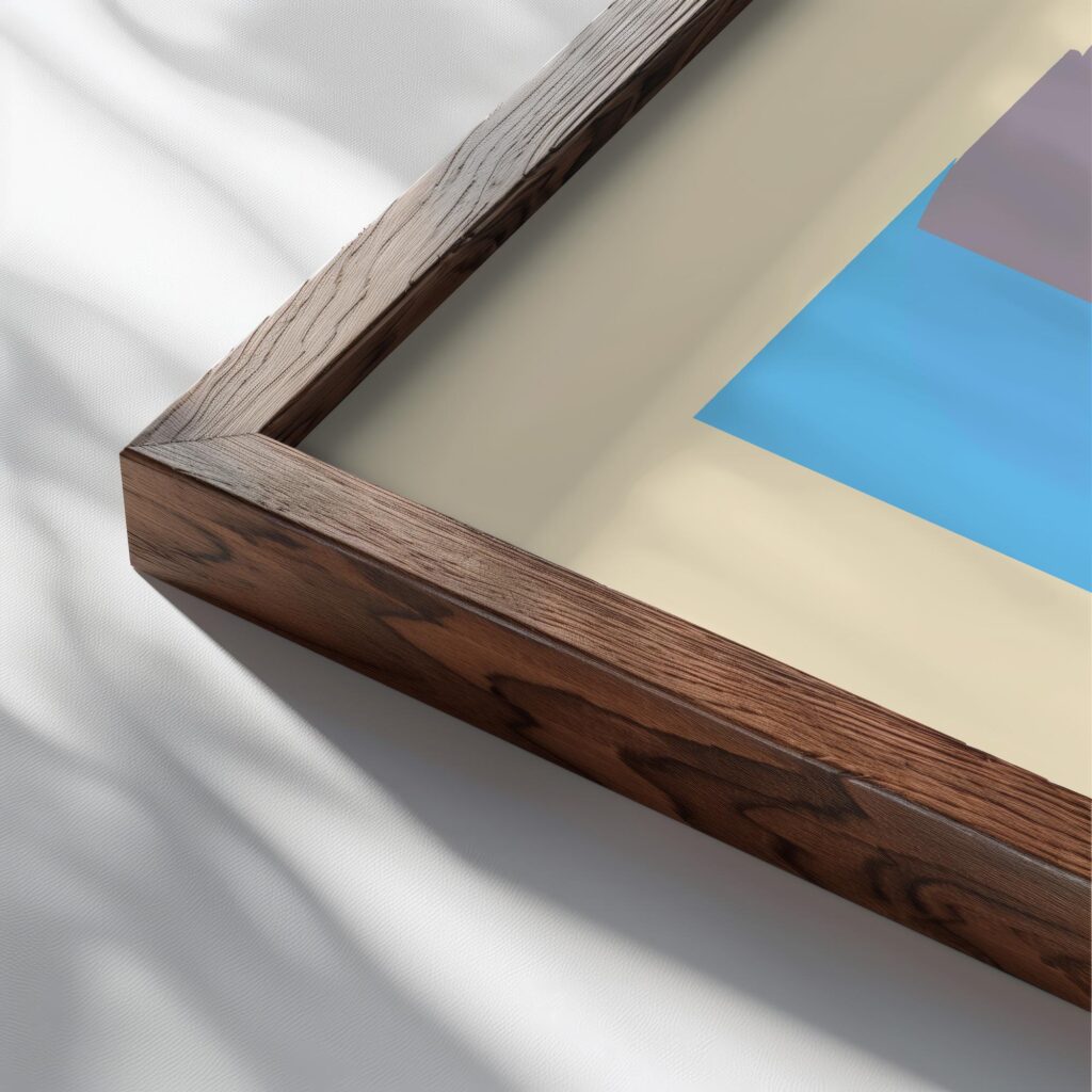 0126 bauhaus20 blue 3x4 close up dark wood mockup