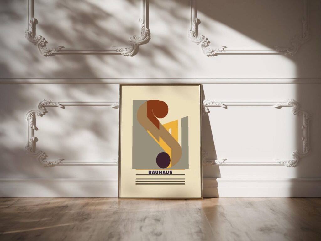 0127 bauhaus20 earth tones 3x4 video mockup