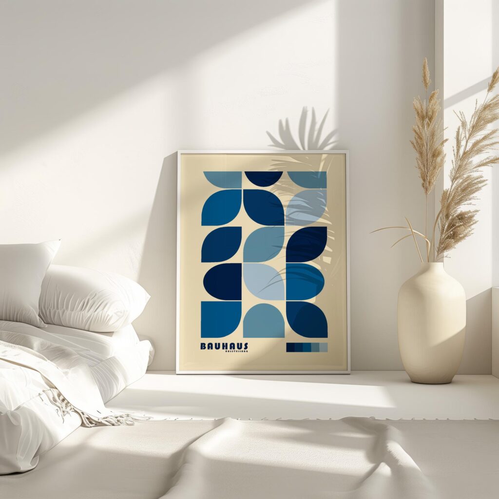 0143 bauhaus22 blue 3x4 4 mockup