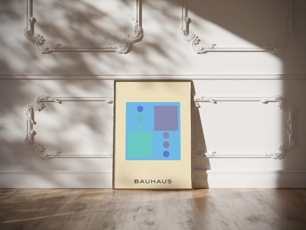 0156 bauhaus24 blue 3x4 video mockup