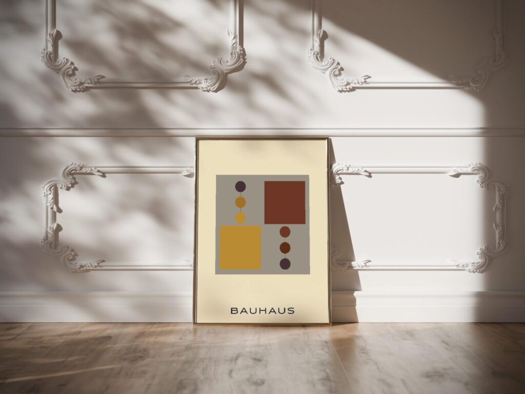 0157 bauhaus24 earth tones 3x4 video mockup
