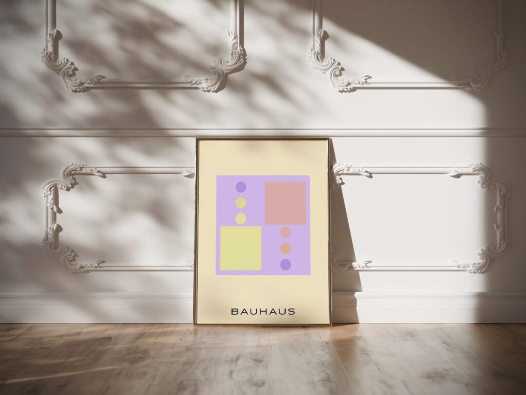 0161 bauhaus24 pink 3x4 video mockup