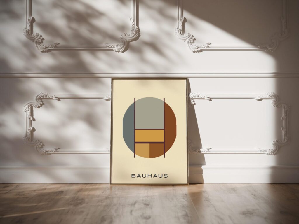 0171 bauhaus26 earth tones 3x4 video mockup