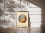 0171 bauhaus26 earth tones 3x4 video mockup