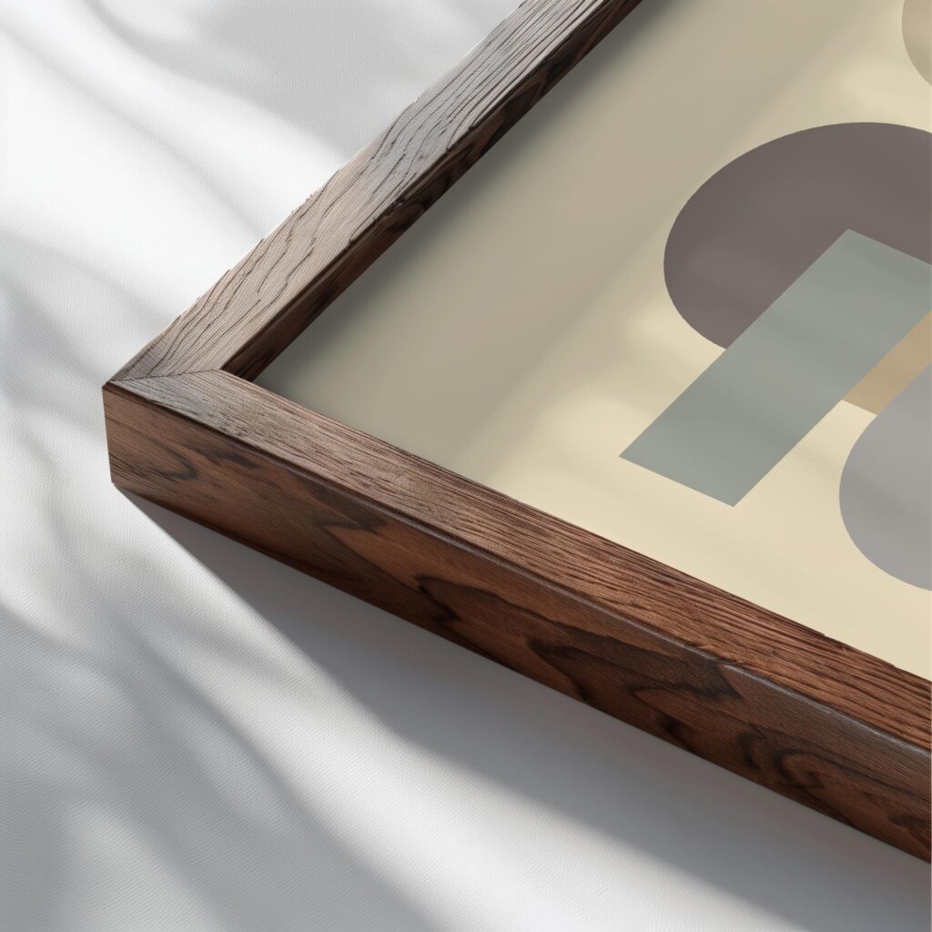 0177 bauhaus27 beige ISO close up dark wood mockup