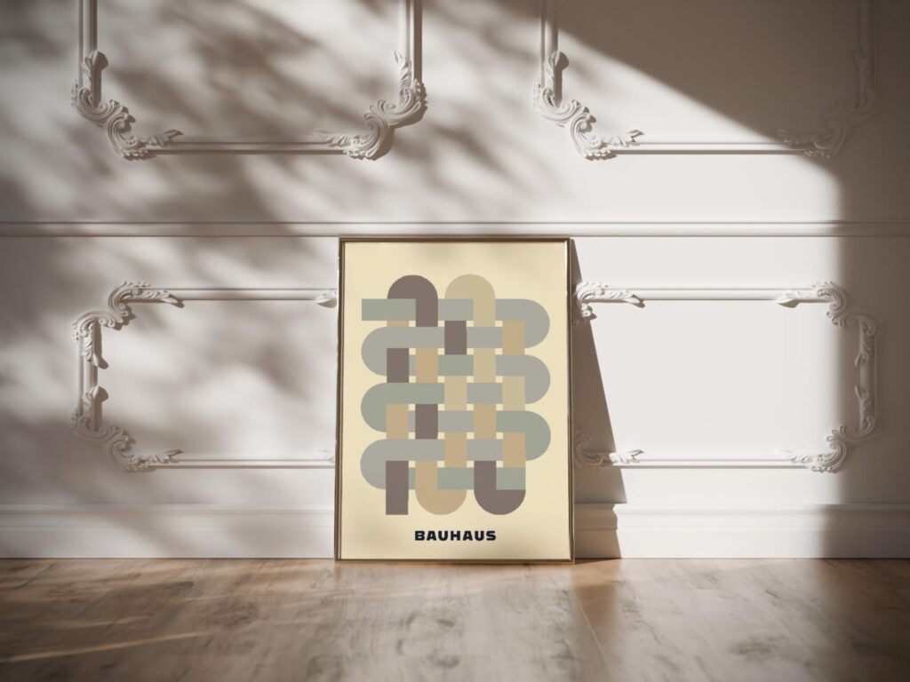 0177 bauhaus27 beige ISO video mockup