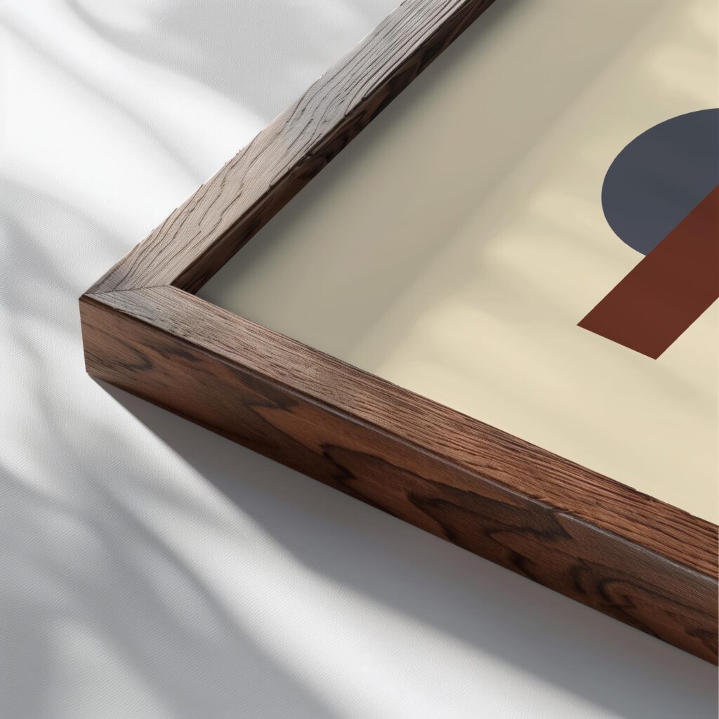 0180 bauhaus27 earth tones 3x4 close up dark wood mockup