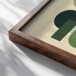 0182 bauhaus27 green ISO close up dark wood mockup