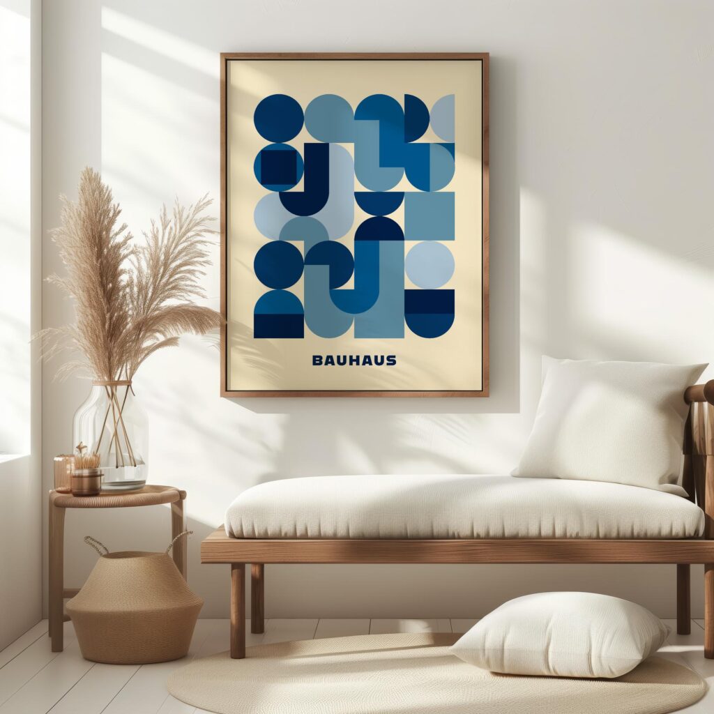 0192 bauhaus28 blue 3x4 5 mockup