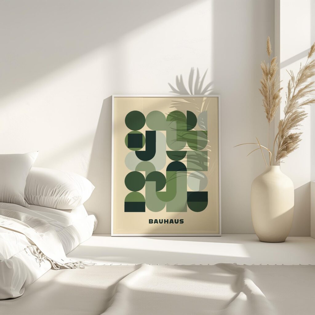 0194 bauhaus28 green 3x4 4 mockup