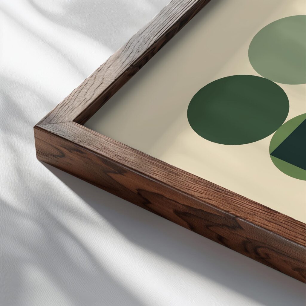 0194 bauhaus28 green 3x4 close up dark wood mockup
