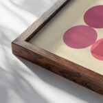 0198 bauhaus28 pink 3x4 close up dark wood mockup