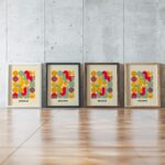 0202 bauhaus28 summer 3x4 framed posters mockup