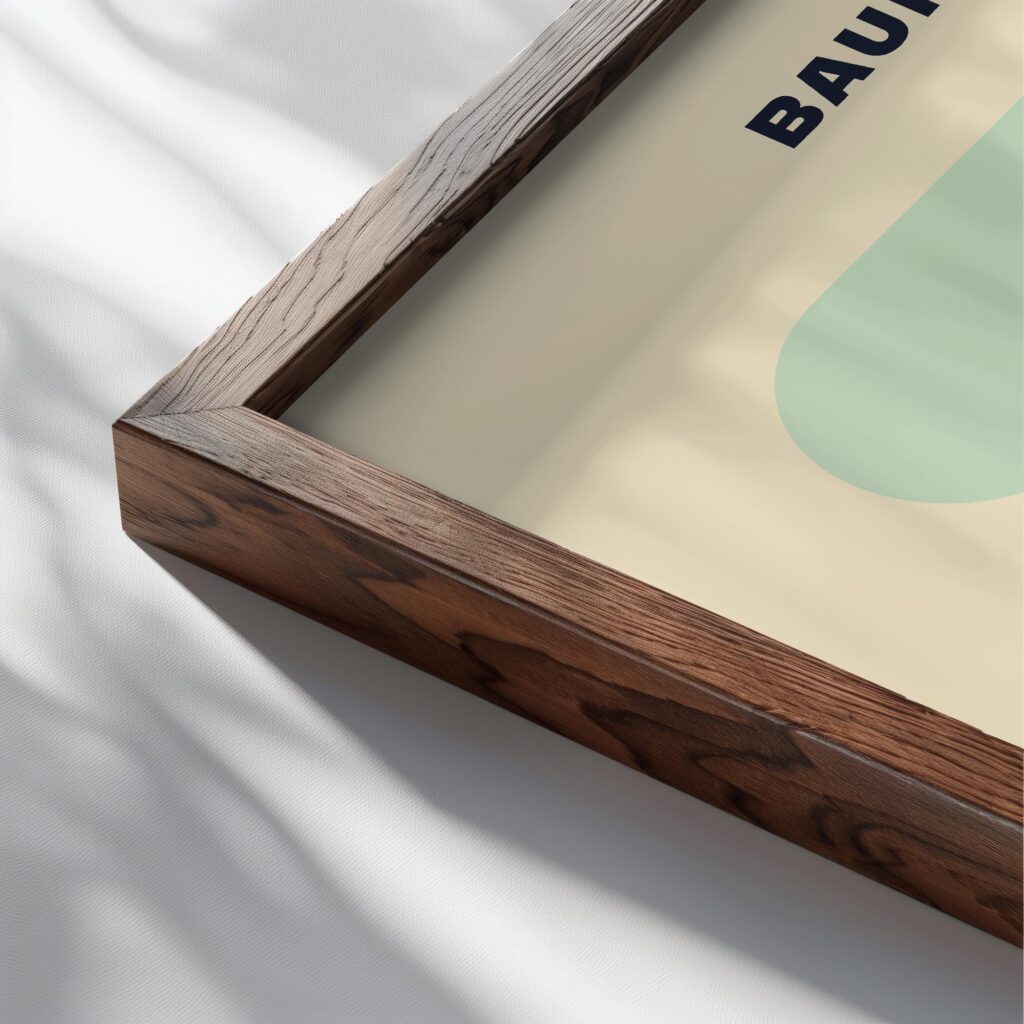 0205 bauhaus29 green 3x4 close up dark wood mockup