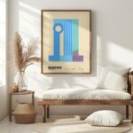 0224 bauhaus32 blue 3x4 5 mockup