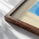 0224 bauhaus32 blue 3x4 close up dark wood mockup