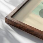 0226 bauhaus32 green 3x4 close up dark wood mockup