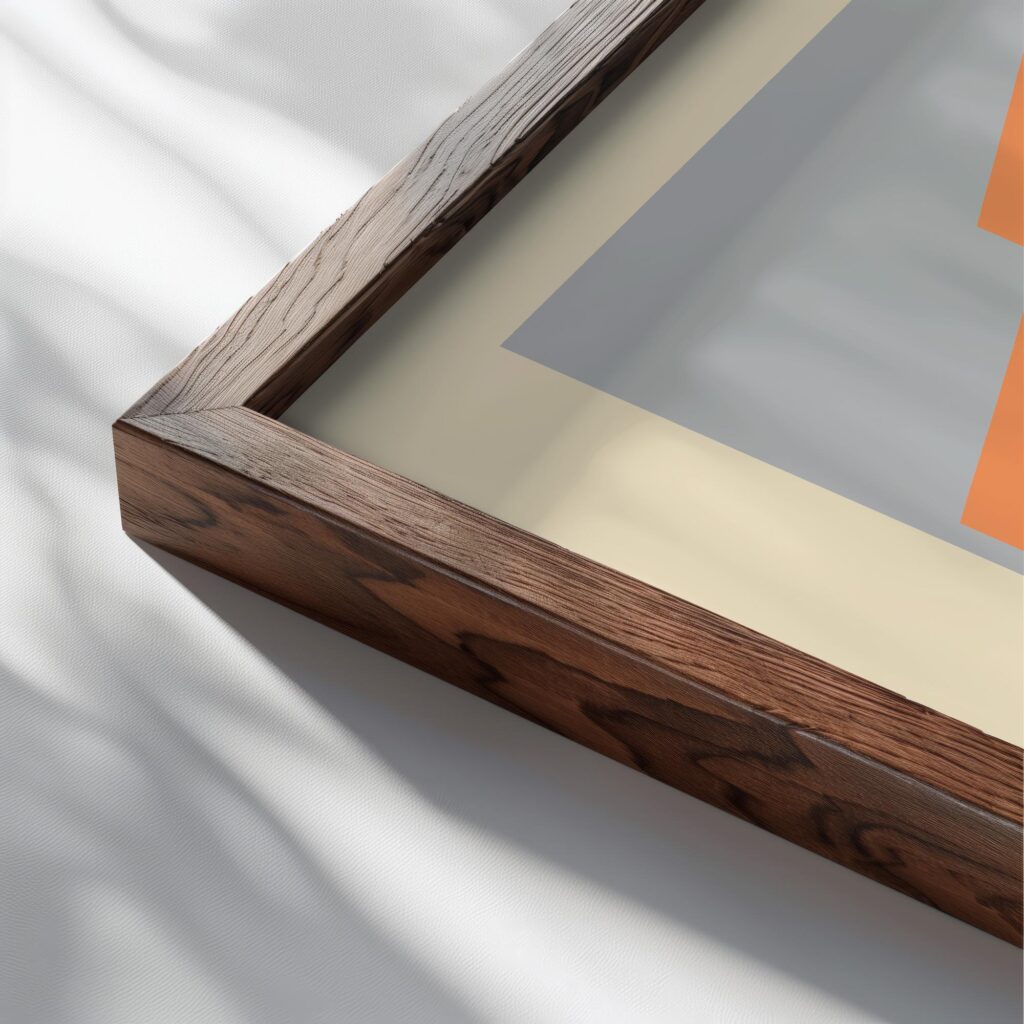 0234 bauhaus33 muted 3x4 close up dark wood mockup