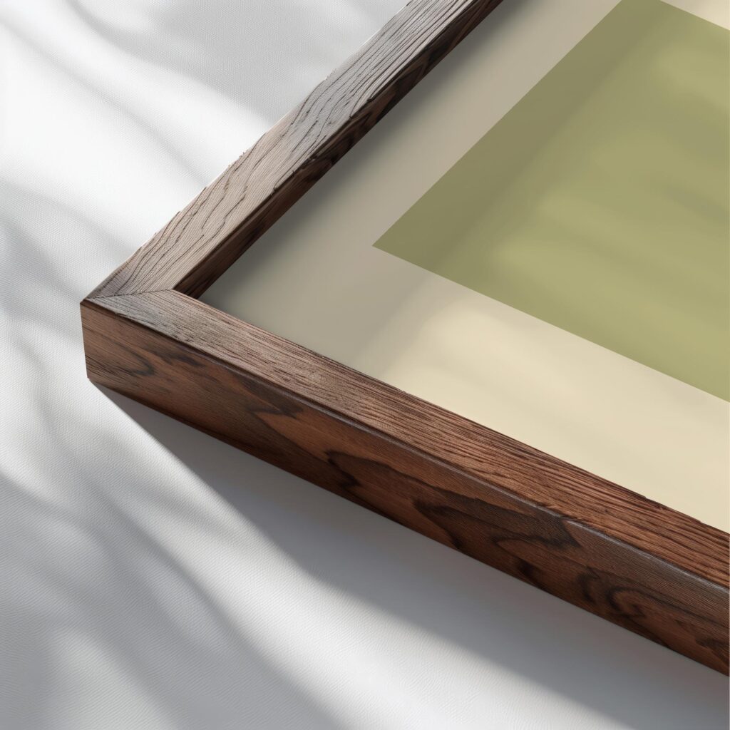 0244 bauhaus34 summer 3x4 close up dark wood mockup