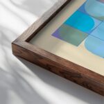 0245 bauhaus35 blue 3x4 close up dark wood mockup