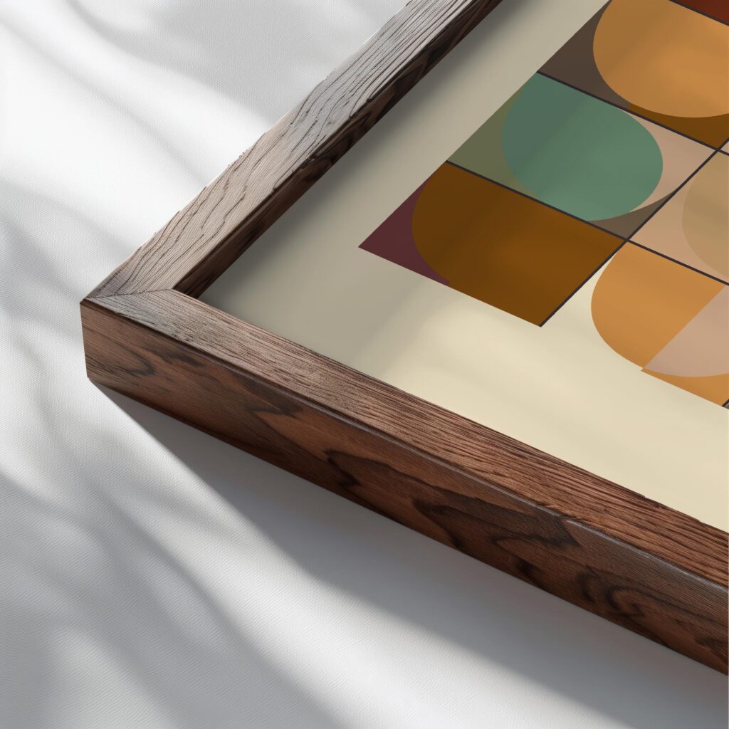 0246 bauhaus35 earth tones 3x4 close up dark wood mockup