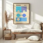 0259 bauhaus37 blue 3x4 5 mockup