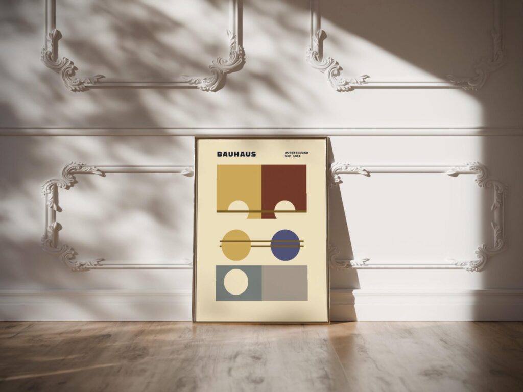 0260 bauhaus37 earth tones 3x4 video mockup