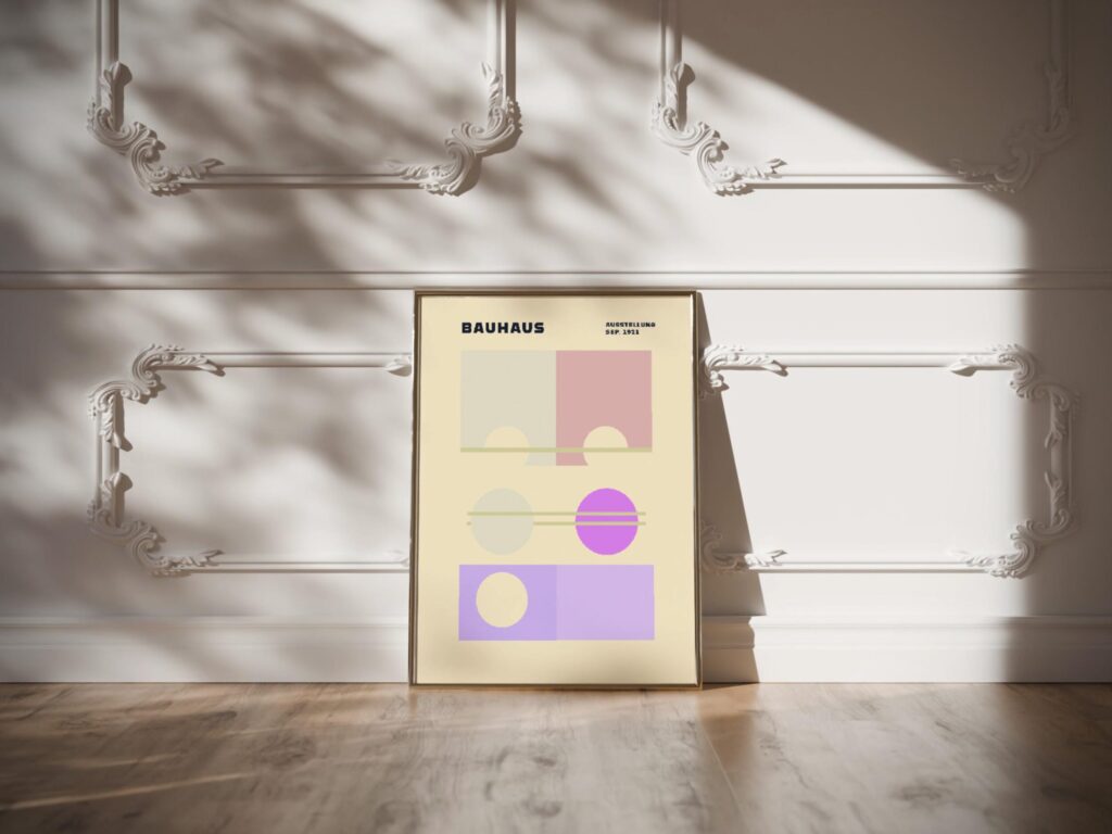 0264 bauhaus37 pink 3x4 video mockup