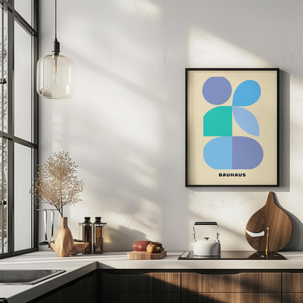 0266 bauhaus38 blue 3x4 6 mockup