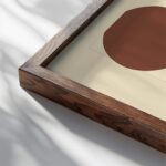 0267 bauhaus38 earth tones 3x4 close up dark wood mockup