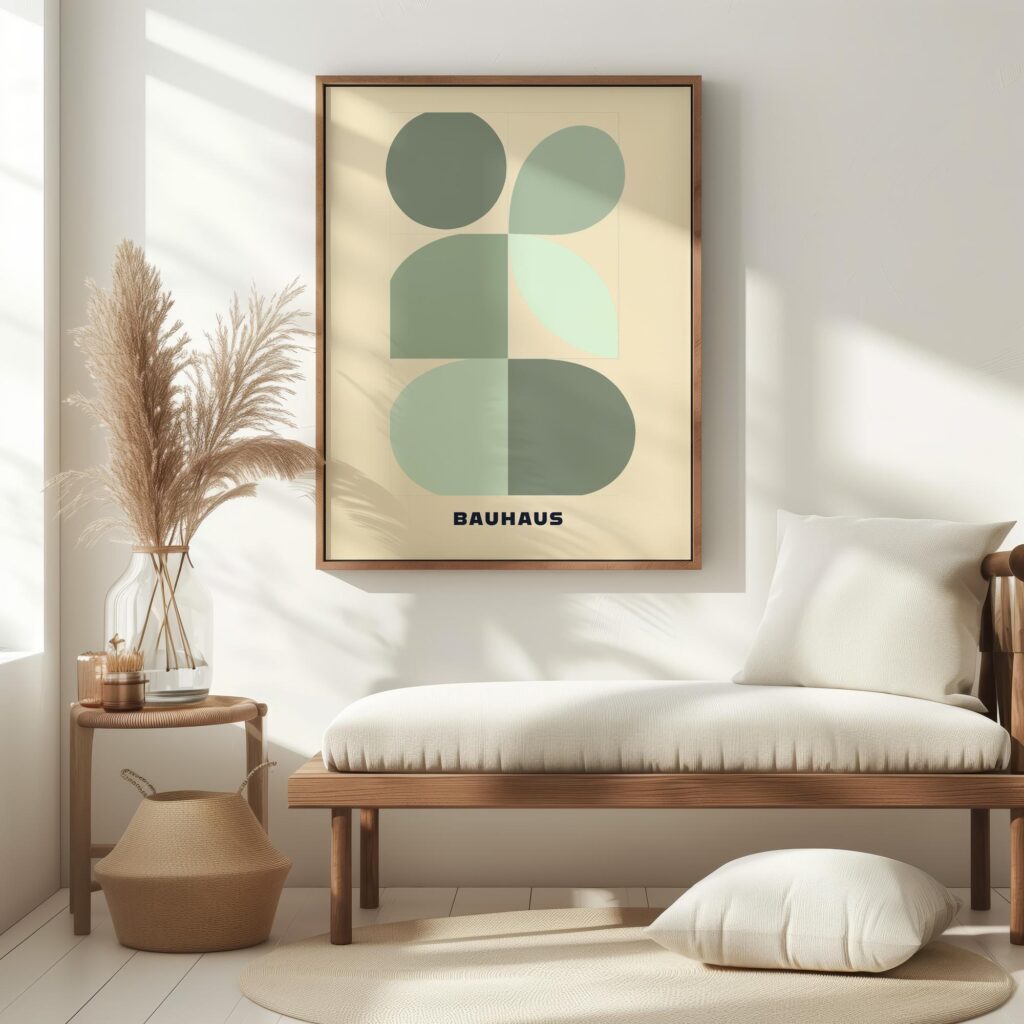 0268 bauhaus38 green 3x4 5 mockup