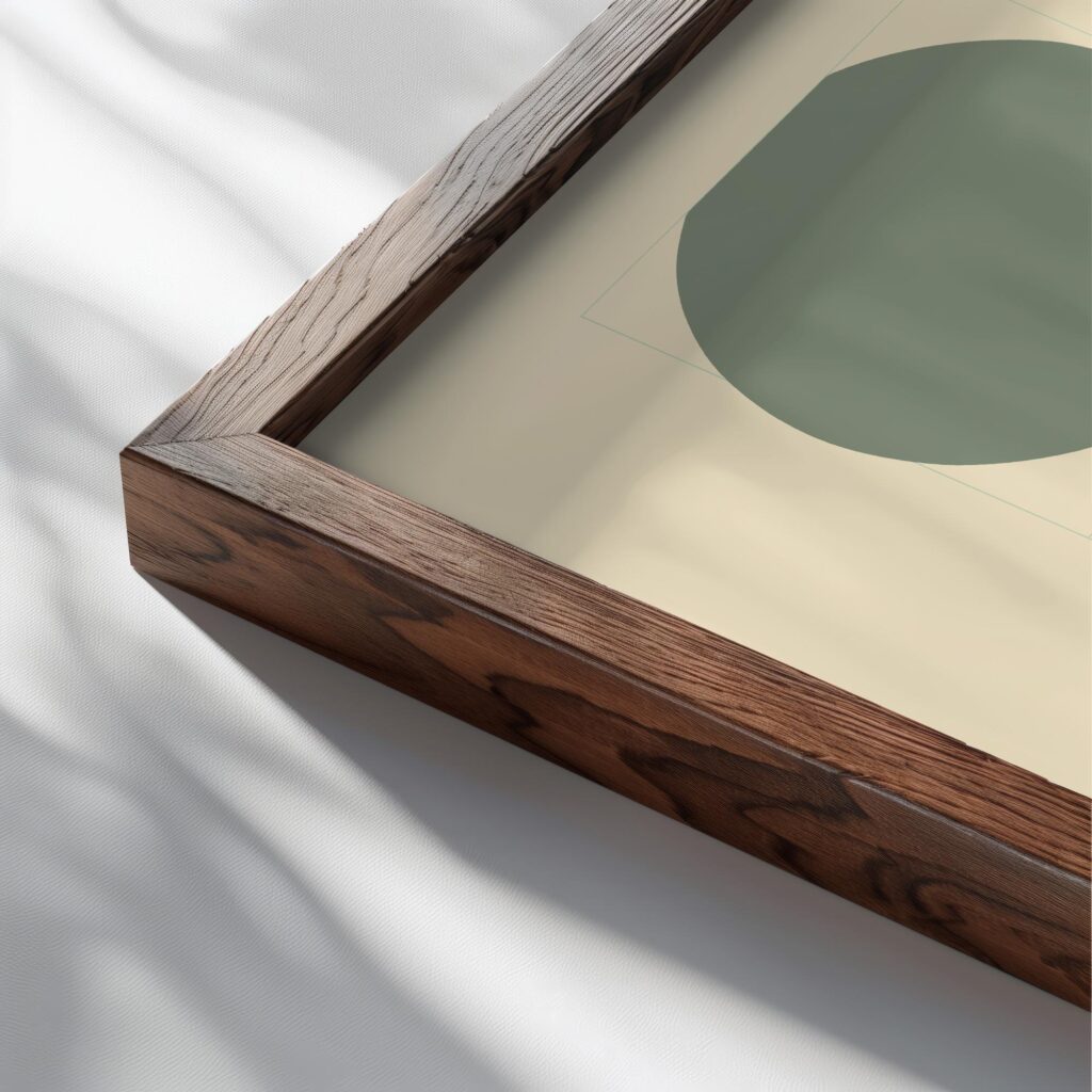 0268 bauhaus38 green 3x4 close up dark wood mockup