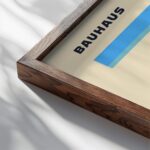 0280 bauhaus40 blue 3x4 close up dark wood mockup