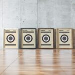 0284 bauhaus40 neutral 3x4 framed posters mockup