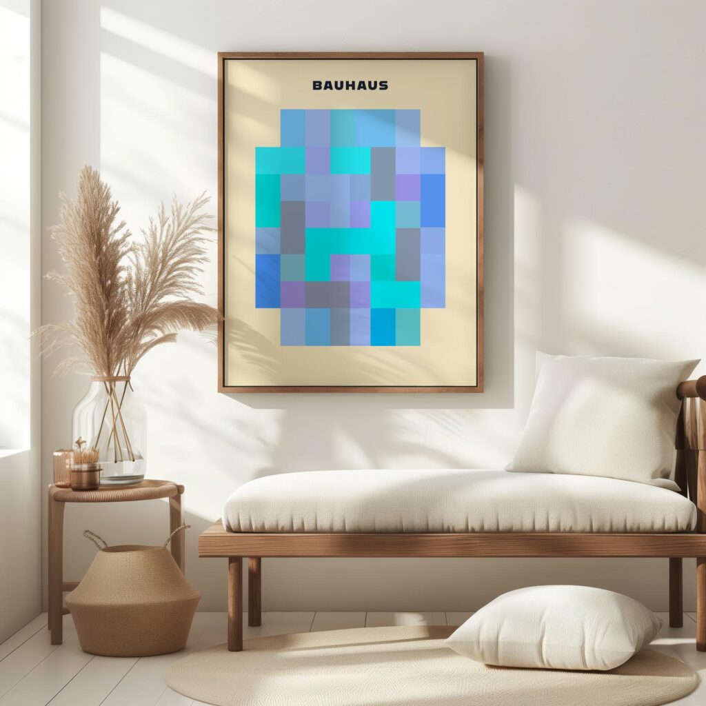 0287 bauhaus41 blue 3x4 5 mockup