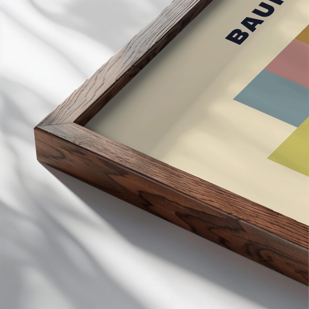 0288 bauhaus41 earth tones 3x4 close up dark wood mockup