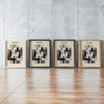 0291 bauhaus41 neutral 3x4 framed posters mockup
