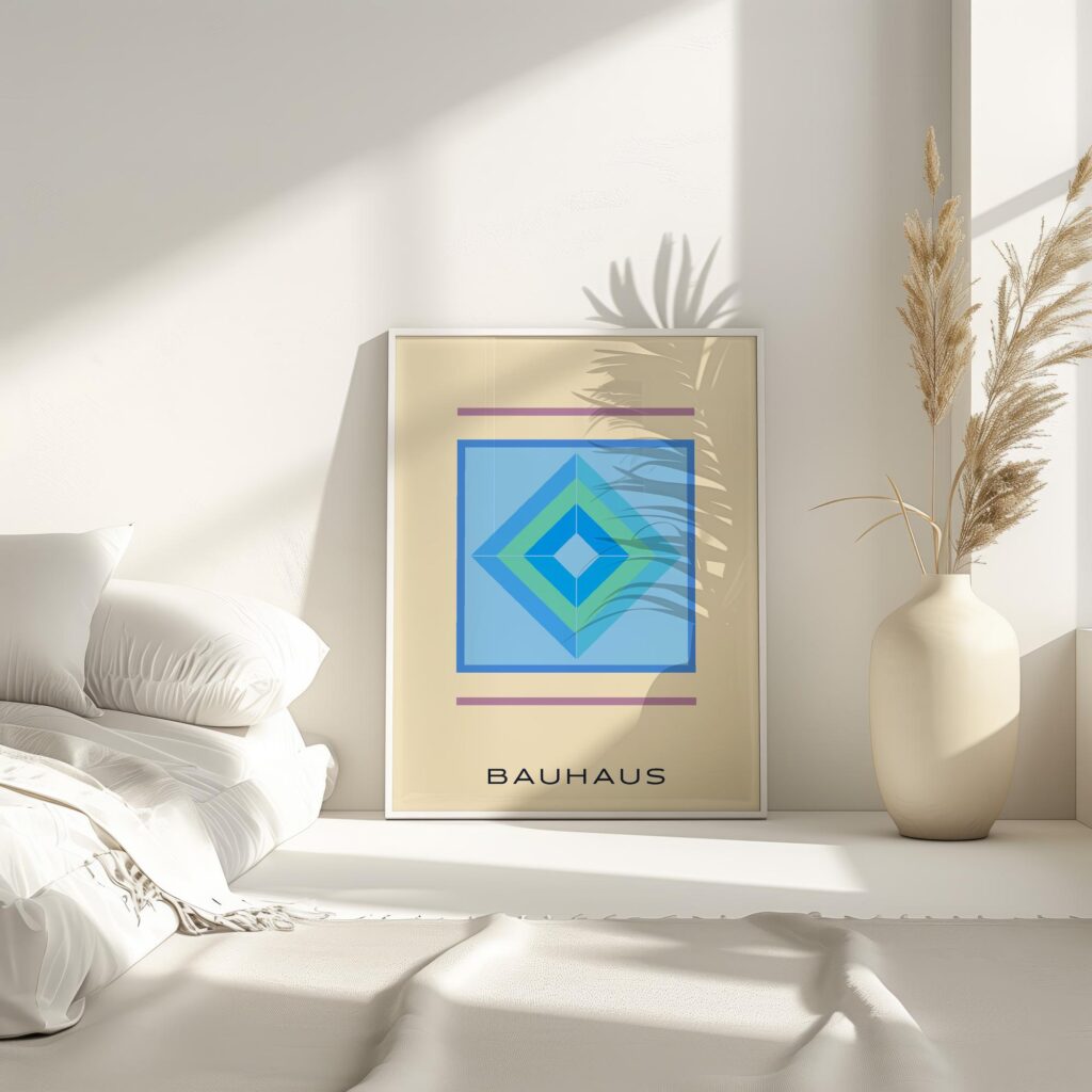 0294 bauhaus42 blue 3x4 4 mockup