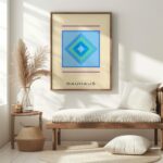 0294 bauhaus42 blue 3x4 5 mockup