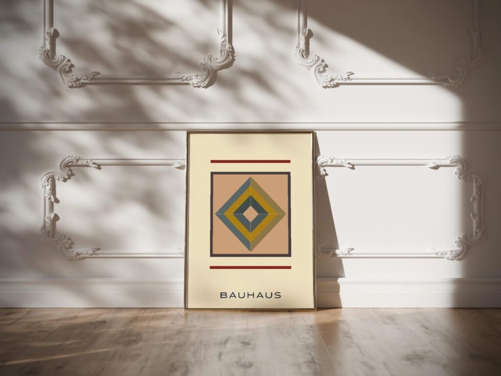 0295 bauhaus42 earth tones 3x4 video mockup